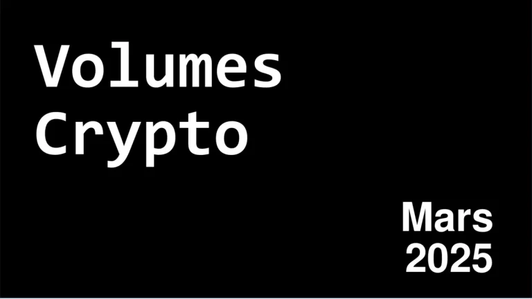 volumes crypto mars 2025 miniature article